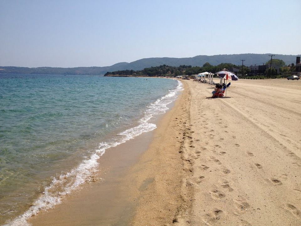  Komitsa plaža Atos 